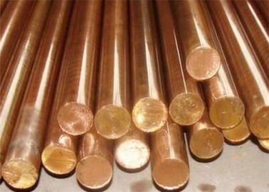 bronze de cobre livre da lata do oxigênio de 8mm, barra redonda de bronze contínua de Phosphorized Rod